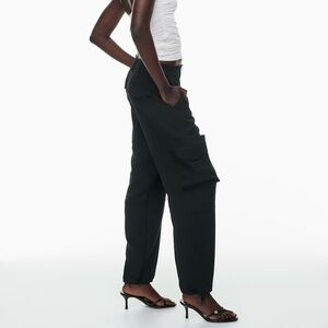 aritzia project cargo pant in black